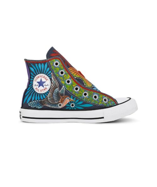 Chuck Taylor De Adulto Pintados A Mano Por El Artista Celestino Carro